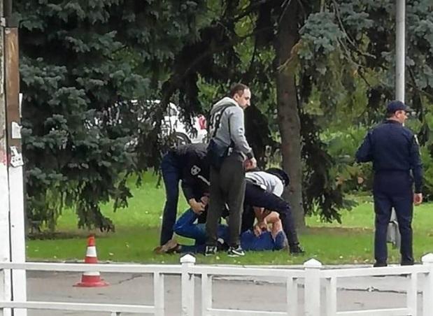 Інцидент з нібито СБУшником стався 15 вересня / facebook.com/Інна Усачова Інцидент з нібито СБУшником стався 15 вересня / facebook.com/Інна Усачова