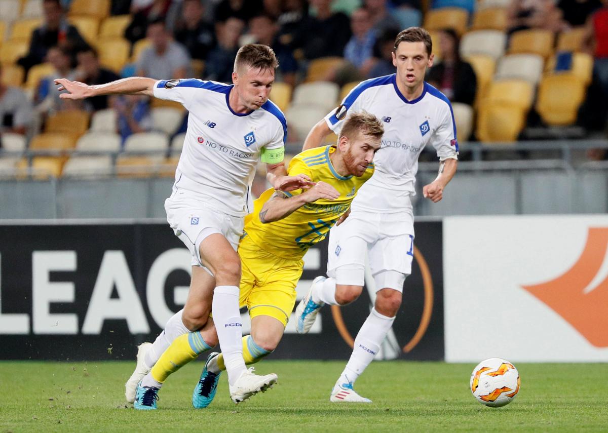 Киевское Динамо не смогло одержать победу в первом матче Лиги Европы / Reuters