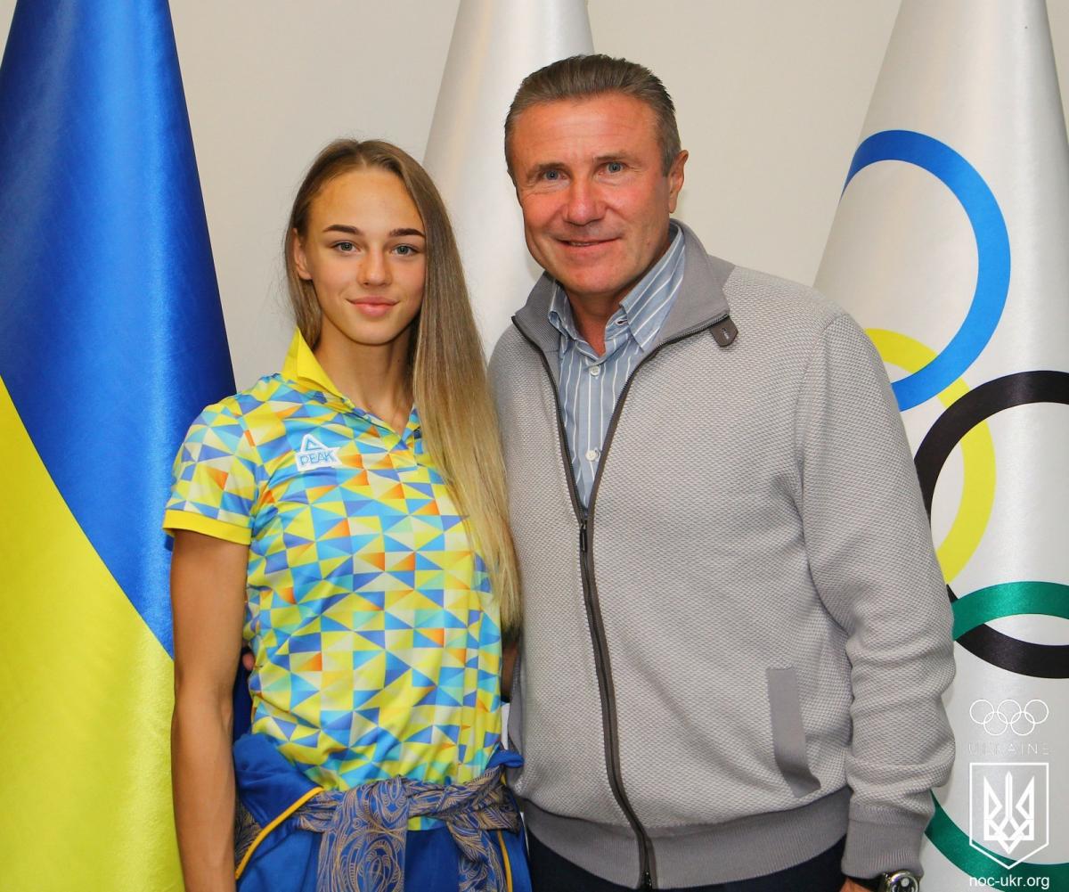 Бубка поздравил Белодед с победой на чемпионате мира / noc-ukr.org