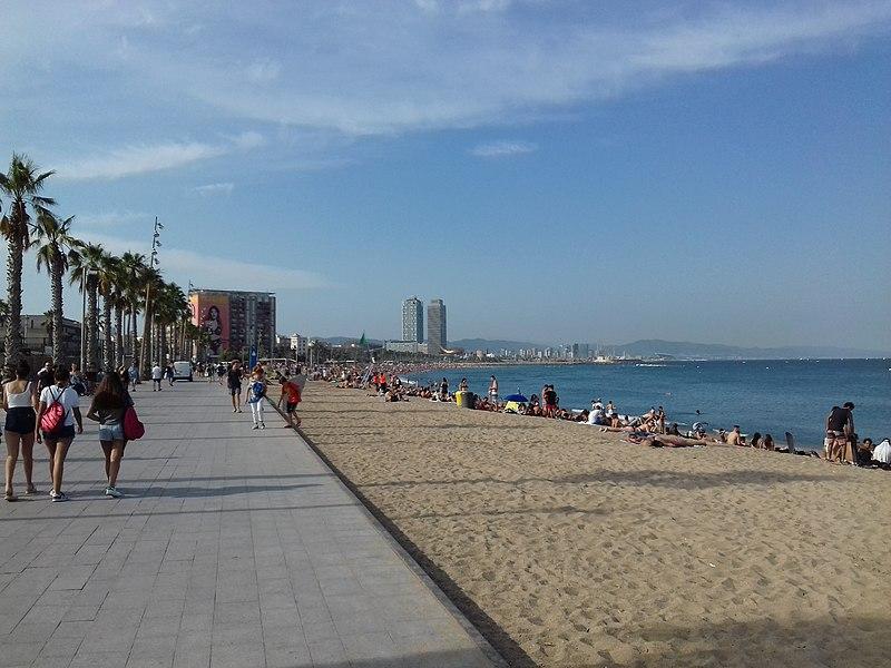 Пляж Барселонетта / Фото wikipedia.org