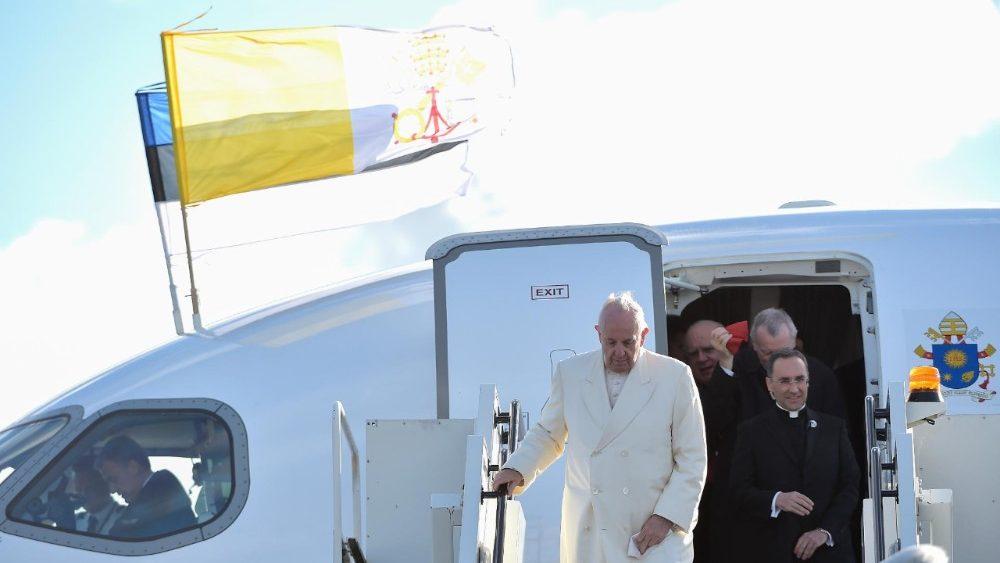 Папа Римский прибыл в Эстонию / vaticannews.va