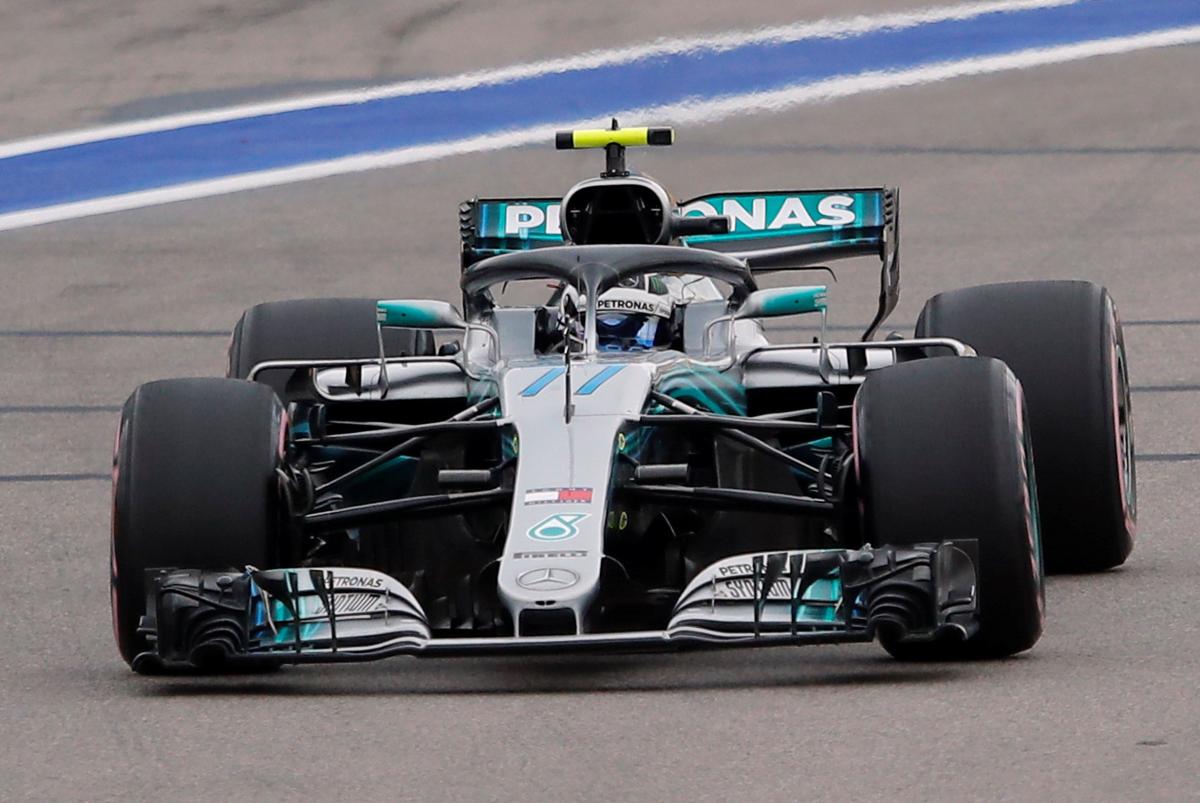 Боттас виграв кваліфікацію Гран-прі Росії в Сочі / Reuters