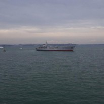 Ukrainian Navy ships pass through Kerch Strait