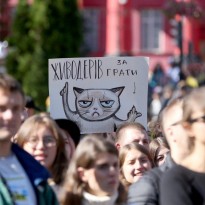 В Украине прошла масштабная акция за права животных (фото, видео)