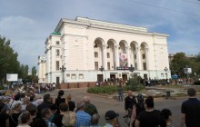 Zakharchenko funeral in occupied Donetsk: Students, public sector workers forced to attend (Photo)