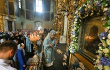 У Донському монастирі відбулися урочистості на честь Донської ікони Божої Матері
