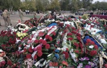 У мережі з'явилися кадри з кладовища, де поховали Захарченка (фото, відео)