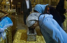 Майже 30 тисяч віруючих вклонилися десниці Спиридона Триміфунтського у Красноярську