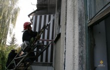 У Тернополі вдруге за тиждень через пожежу в багатоповерхівці евакуювали людей (фото)