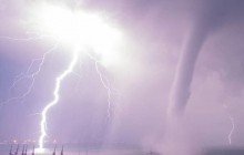 Окупований Крим атакували смерчі (фото, відео)