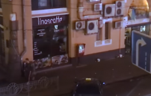 Утром в центре Киева произошла массовая драка со стрельбой - в ход пошли "розочки" (видео)