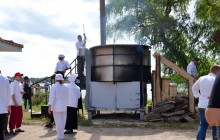 В Одесской области установили рекорд Украины, приготовив 4 тонны рыбной ухи в казане