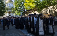 У Псково-Печерському монастирі попрощалися з колишнім намісником архімандритом Тихоном (Секретарьовим)