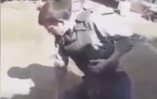 Обличчя "руського миру": бойовик в бронежилеті з криком "це б***ь Донбас" прострелив собі живіт (відео)