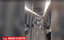 В Мадриде в одном из вагонов метро взорвался ноутбук (видео)