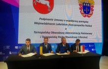Тернопільщина та Люблінське воєводство підписали угоду про співпрацю (фото)