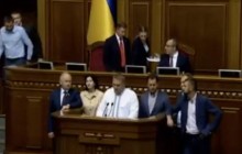 УКРОПівець Шевченко з трибуни Ради виступив з різким зверненням до Порошенка