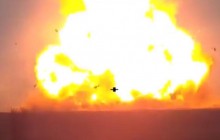Уничтожение техники боевиков на Донбассе попало на видео