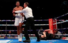 Падение "Русского витязя"-2: как Джошуа уничтожил Поветкина на ринге (фоторепортаж, видео)