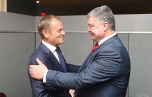 Порошенко провел переговоры с Туском на Генассамблее ООН и призвал усилить давление на Россию