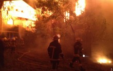 Пожар в одесском санатории: свидетели заявляют о поджоге