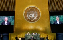 Poroshenko calls on UN General Assembly to promptly address militarization of occupied Crimea