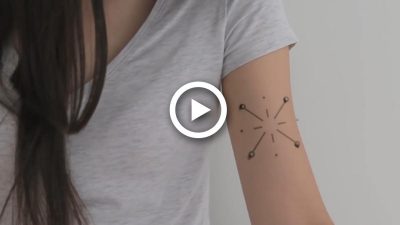 Новая эра" тату: ученые изобрели смарт-татуировки, которые мониторят состояние организма и предупреждают о болезни (видео)