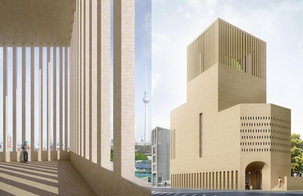 В Берлине строят христианскую церковь, синагогу и мечеть под одной крышей (видео)