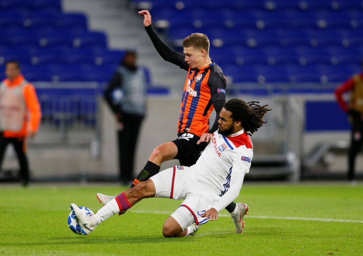 Шахтар забив Ліону два голи у гостьовому матчі при порожніх трибунах / Reuters