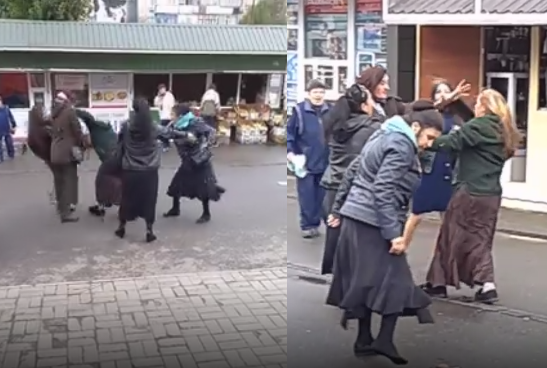 У Кременчуці жінки-роми побилися через горіхи / фото kremen.today