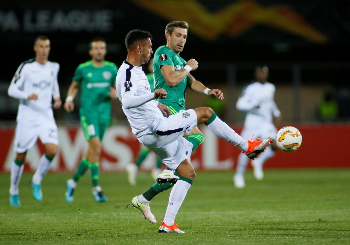 Ворскла проиграла в Полтаве португальскому Спортингу, проиграв два гола в течение 3-х минут / Reuters