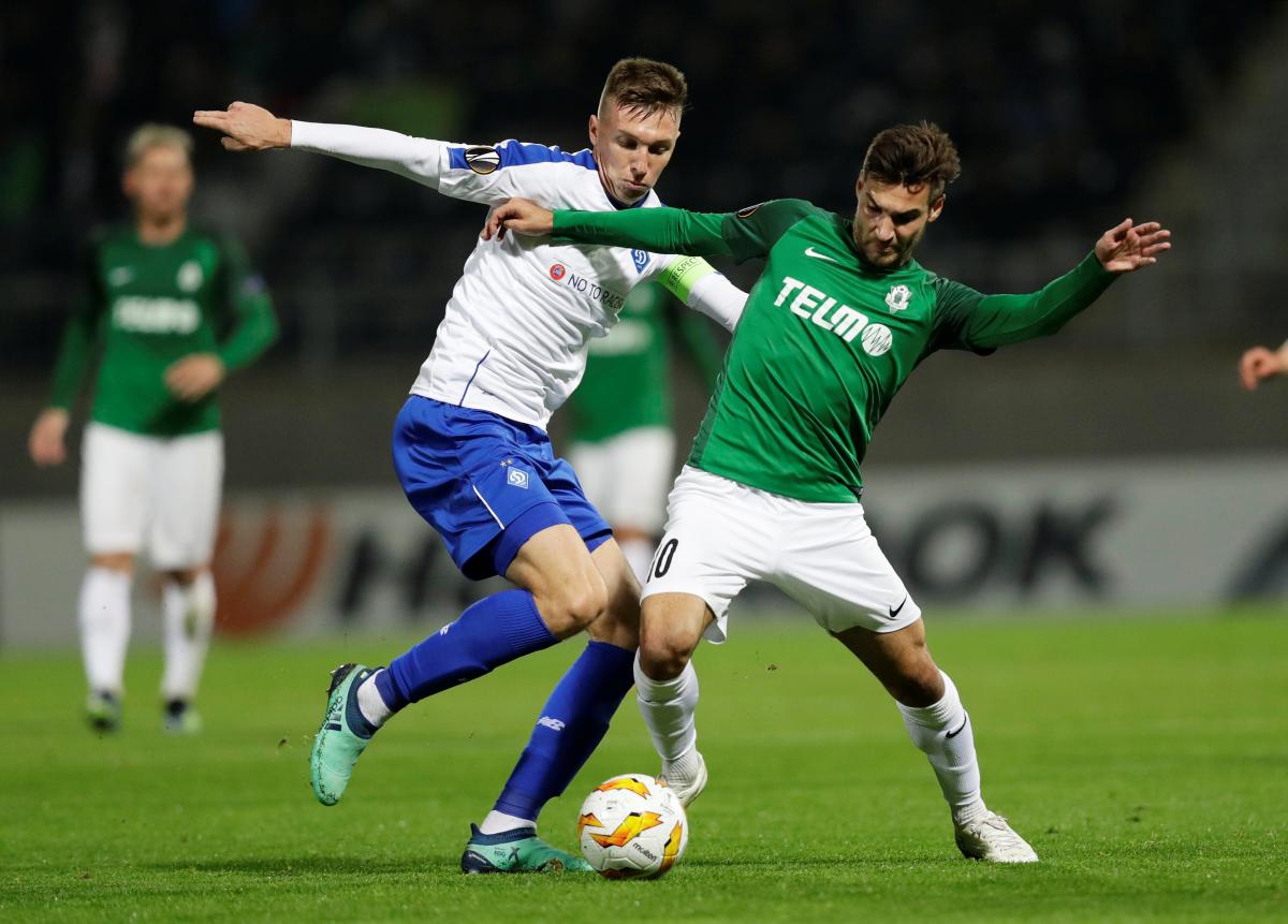 Динамо знову не змогло здобути перемогу у Лізі Європи / Reuters