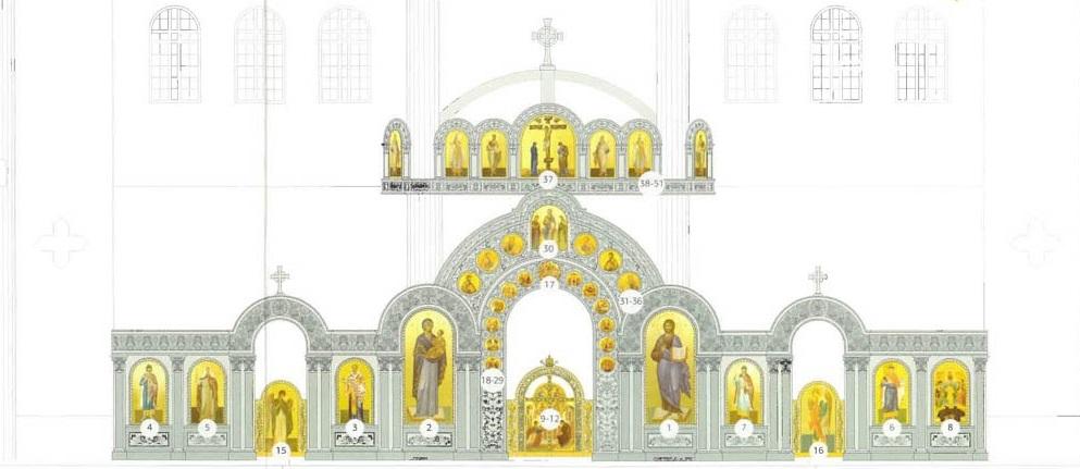 Концепция отделки внутреннего пространства храма предполагает доминирование белого цвета / kyivsobor.ugcc.org.ua