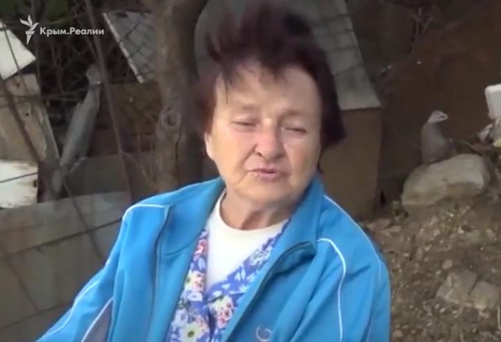 У соцмережах активно коментують заяву пенсіонерки / фото twitter.com/krymrealii У соцмережах активно коментують заяву пенсіонерки / фото twitter.com/krymrealii