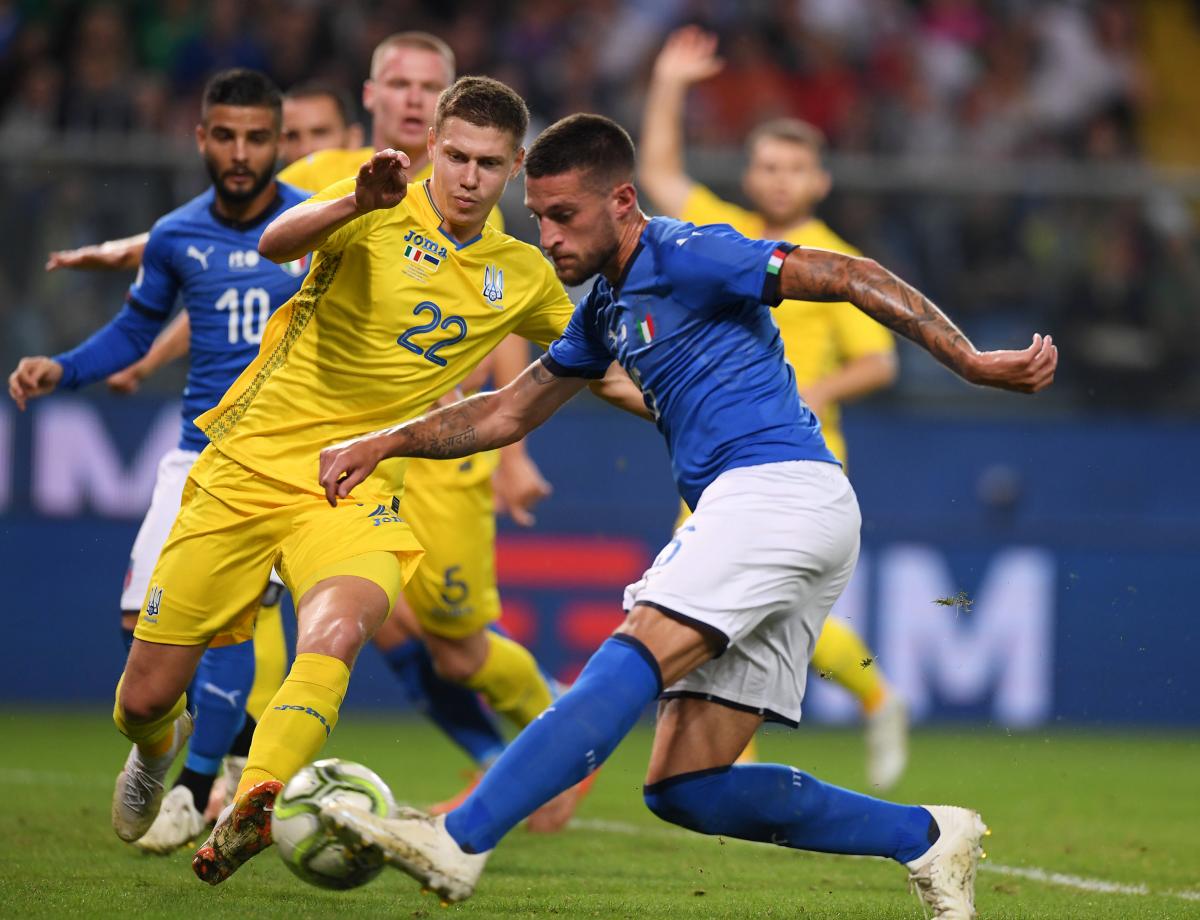 Українці та італійці не виявили сильнішого у товариському матчі в Генуї / Reuters