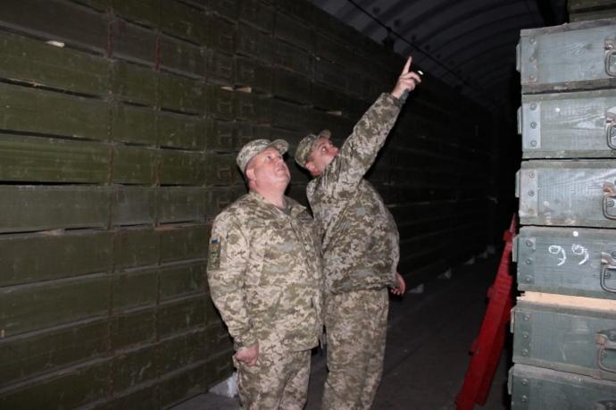 Боеприпасы будут хранить на подземных складах / Сергей Попко в Facebook Боеприпасы будут хранить на подземных складах / Сергей Попко в Facebook