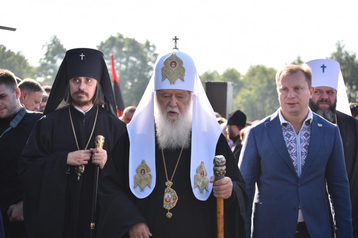 На Тернопільщину прибув Святійший Патріарх Київський і всієї Русі-України Філарет / фото прес-служби ТОДА