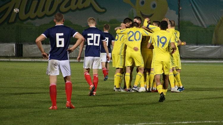 Збірна України перемогла команду Шотландіїї у вирішальному матчі відбору / Фото прес-служби ФК «Шахтар» Збірна України перемогла команду Шотландіїї у вирішальному матчі відбору / Фото прес-служби ФК «Шахтар»