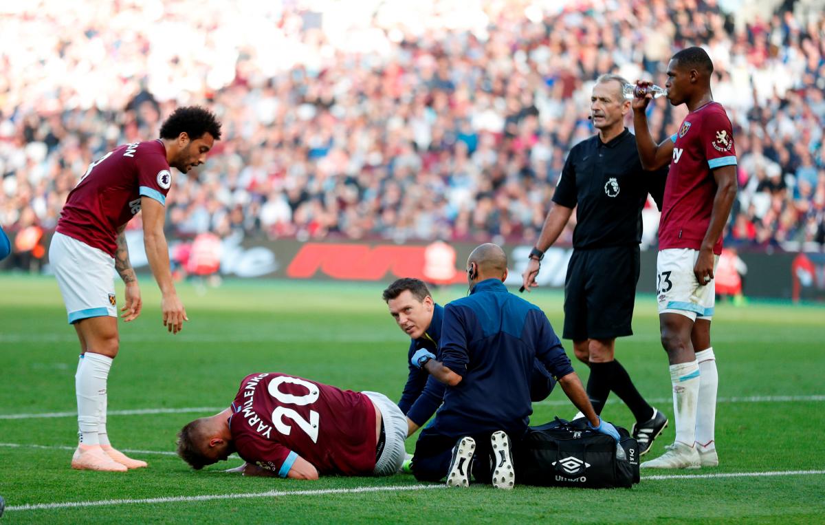 Андрій Ярмоленко отримав травму в матчі з "Тоттенхемом" / REUTERS