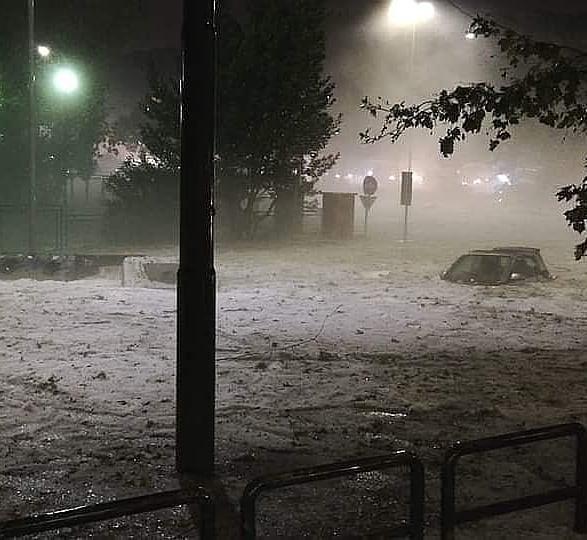 Рим постраждав від повені / www.instagram.com/meteo_limet/ Рим постраждав від повені / www.instagram.com/meteo_limet/
