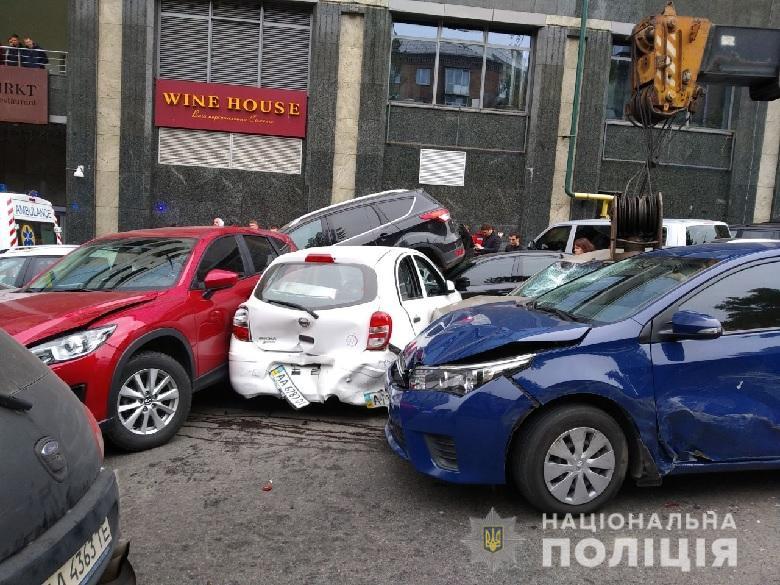В результате ДТП есть пострадавшие / фото kyiv.npu.gov.ua