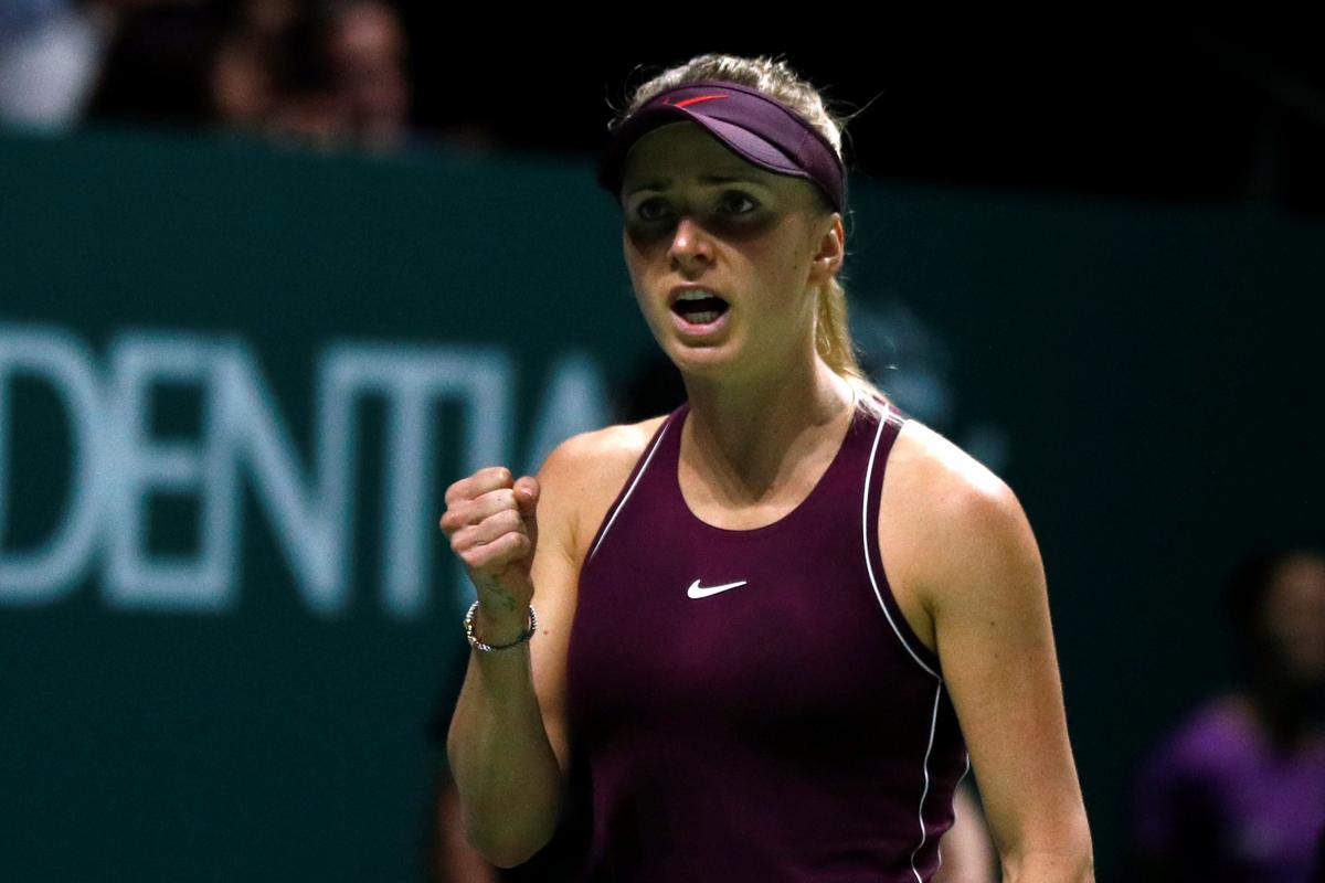 Свитолина вышла в полуфинал итогового турнира года / Reuters