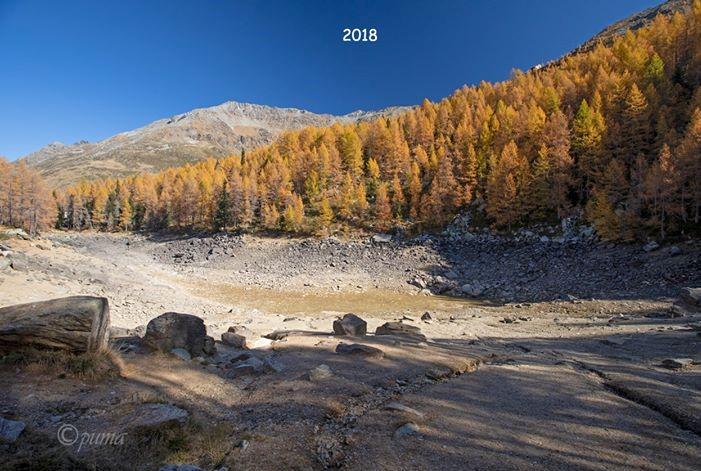 В Італії зникло Блакитне озеро / фото facebook.com/marco.pugliese В Італії зникло Блакитне озеро / фото facebook.com/marco.pugliese