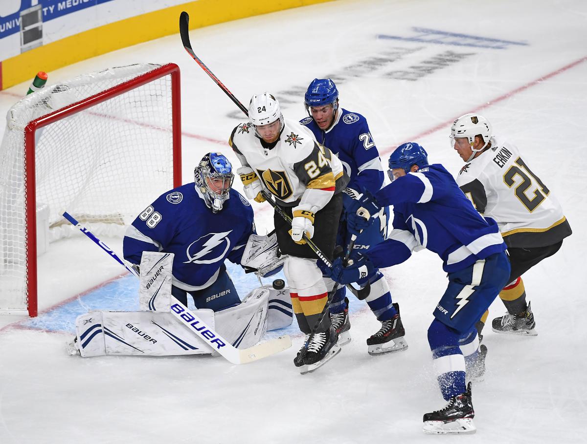 Тампа вперше в історії обіграла Вегас в матчі НХЛ / Reuters
