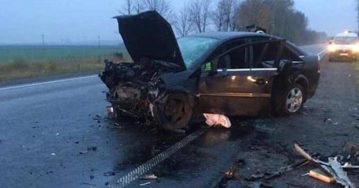 На Львовщине произошла масштабная ДТП / фото Нацполіції На Львовщине произошла масштабная ДТП / фото Нацполіції
