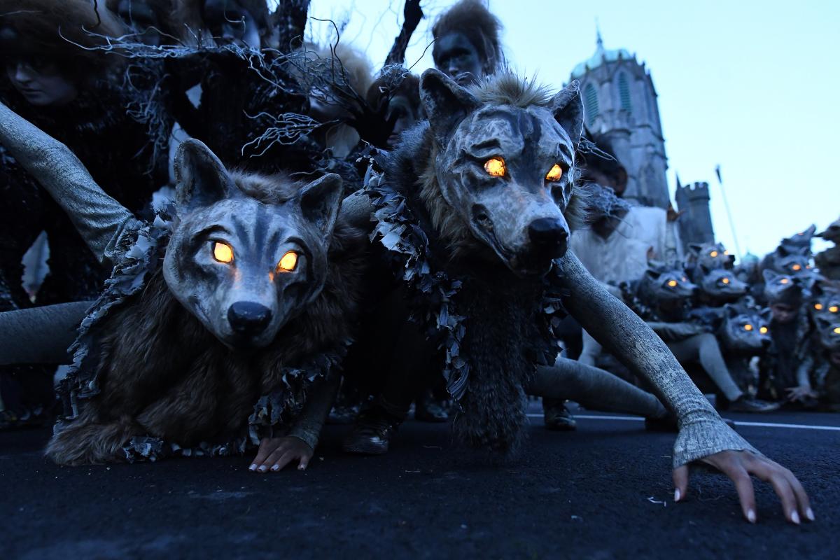 Древние кельты наряжались в костюмы демонов и духов природы / REUTERS