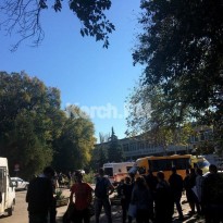 Powerful blast rocks city college in occupied Crimea's Kerch