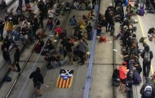 У Каталонії протестувальники заблокували магістралі та залізничні шляхи (відео)