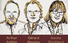 Нобелевскую премию по физике присудили за лазеры