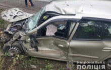 На Тернопільщині внаслідок зіткнення двох автомобілів госпіталізовано одного з водіїв (фото)
